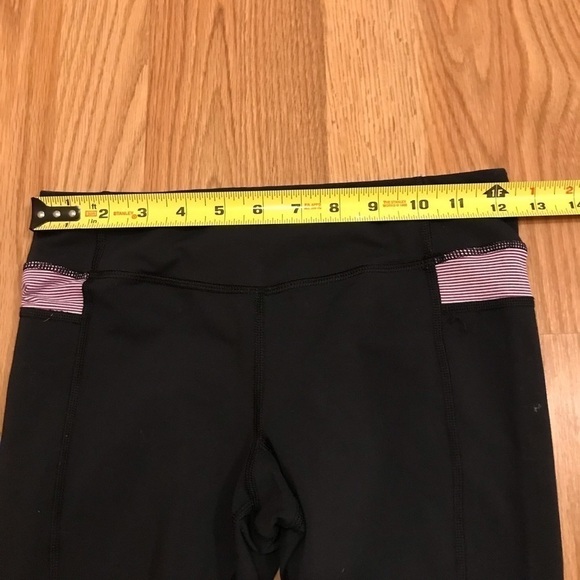 LULULEMON RUN EMPOWER CROP PANTS BLACK Leggings - Picture 6 of 11